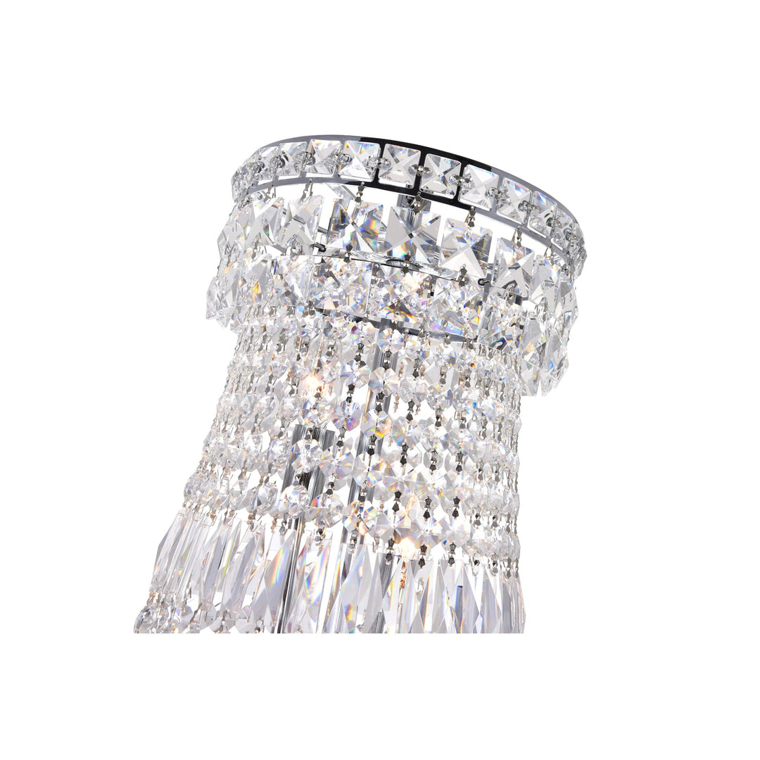 Stefania - Chandelier with Crystals