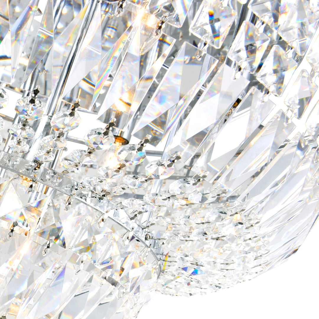 Stefania - Flush Mount with Crystals