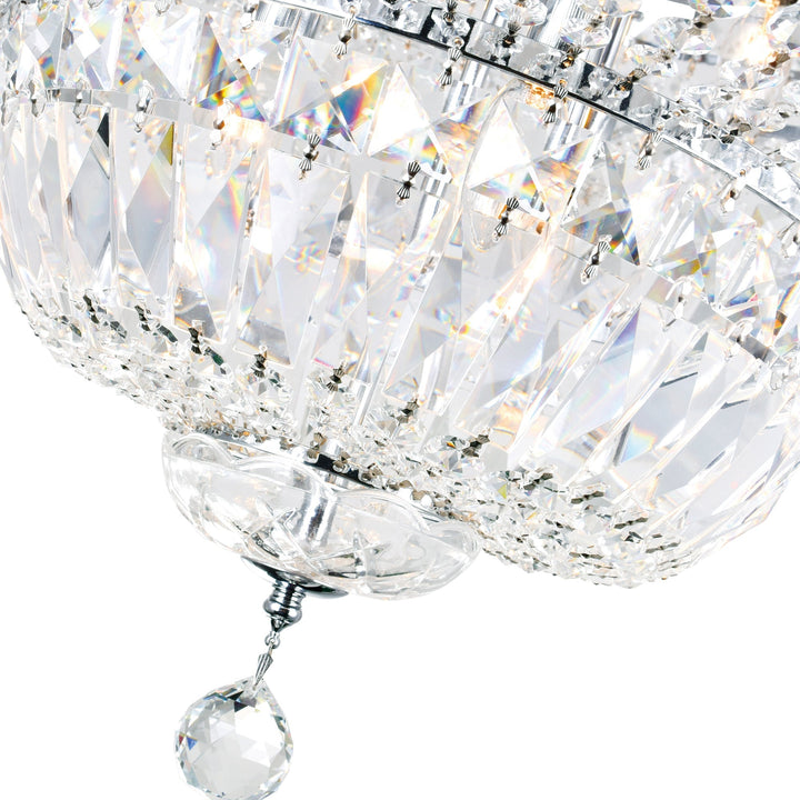Stefania - Flush Mount with Crystals