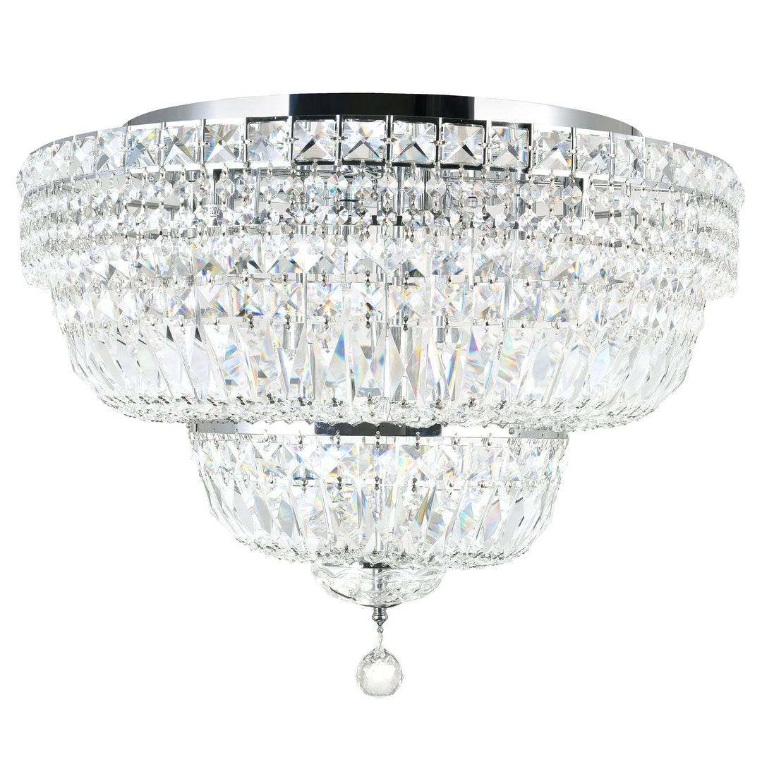 Stefania - Flush Mount with Crystals