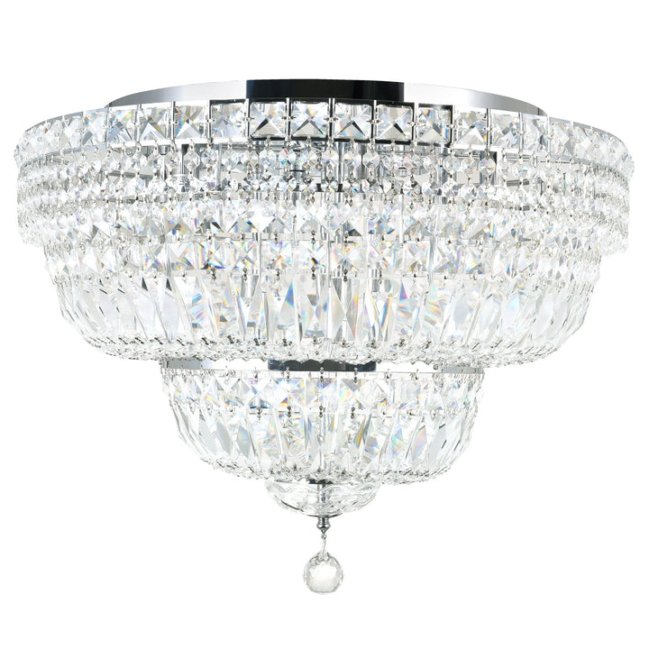 Stefania - Flush Mount with Crystals