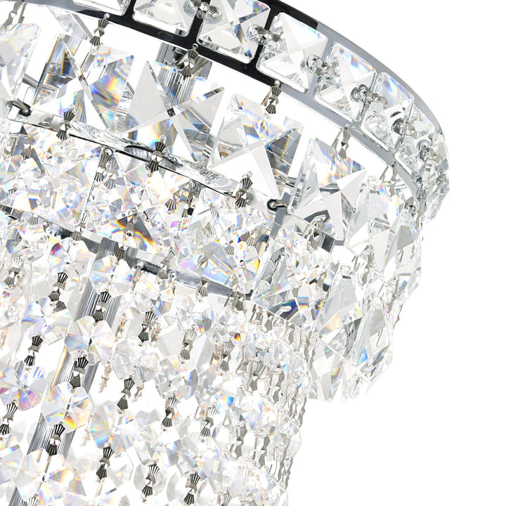 Stefania - Chandelier with Crystals