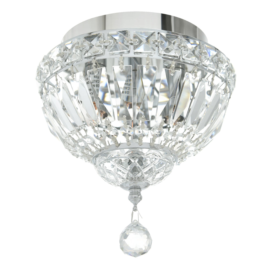 Stefania - Flush Mount with Crystals