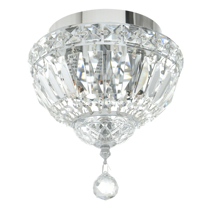 Stefania - Flush Mount with Crystals