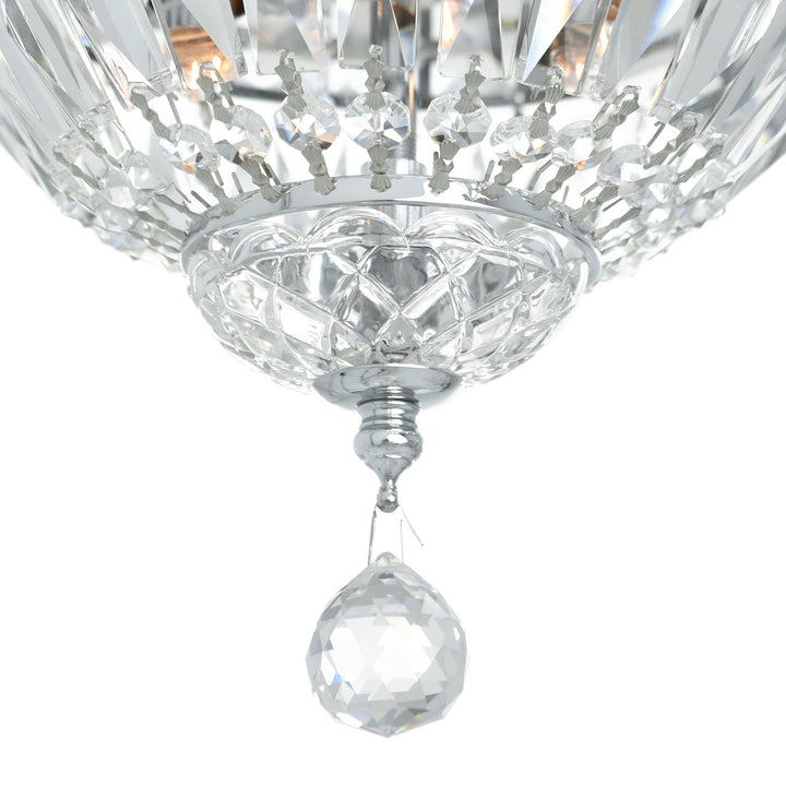 Stefania - Flush Mount with Crystals