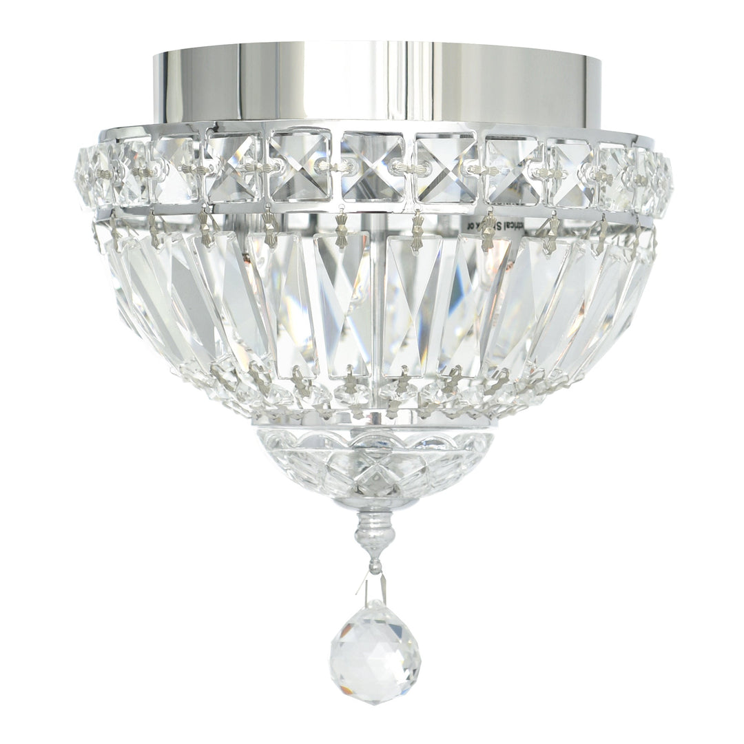 Stefania - Flush Mount with Crystals