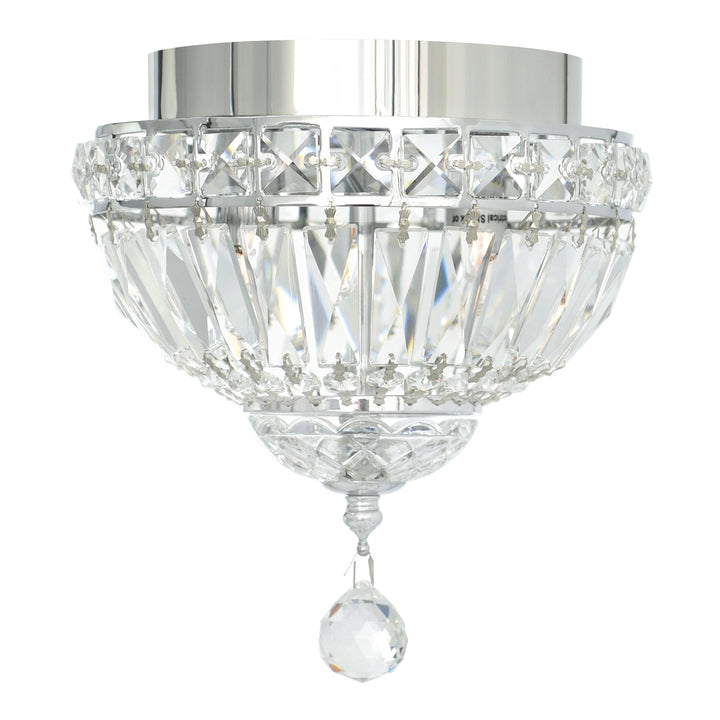 Stefania - Flush Mount with Crystals