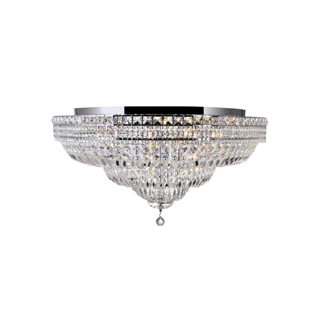 Stefania - Flush Mount with Crystals