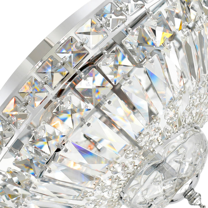 Stefania - Flush Mount with Crystals