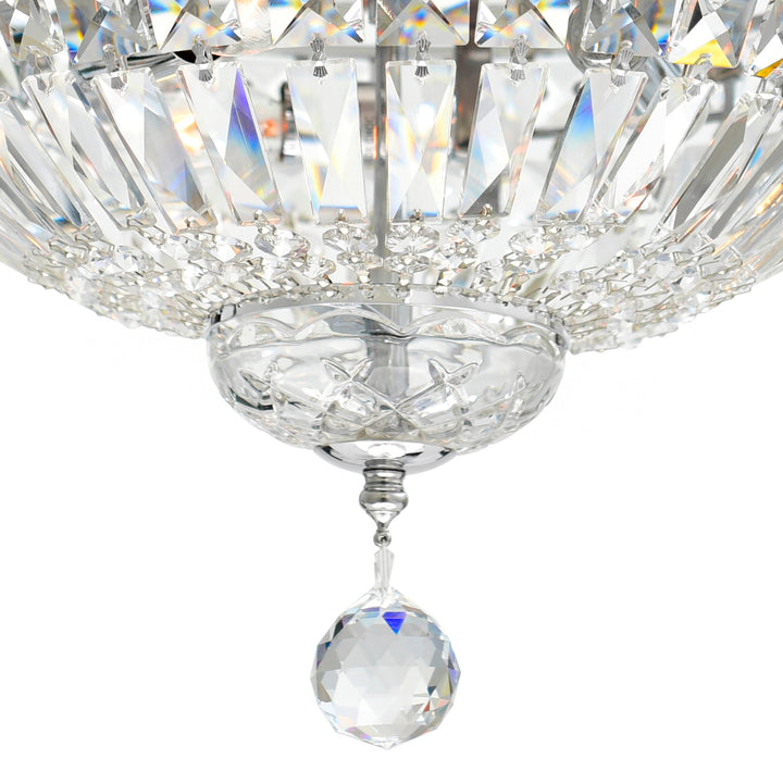 Stefania - Flush Mount with Crystals