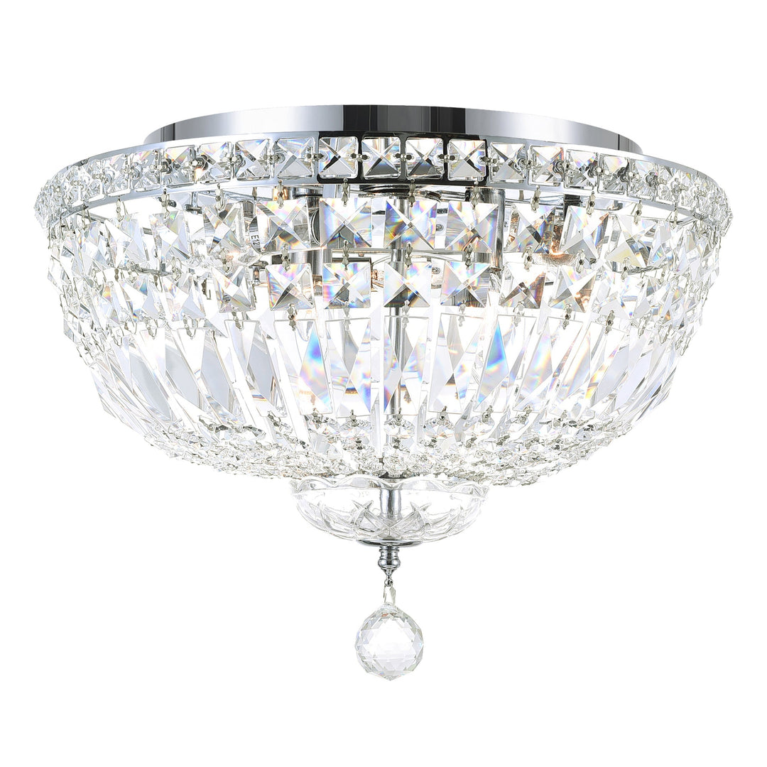 Stefania - Flush Mount with Crystals