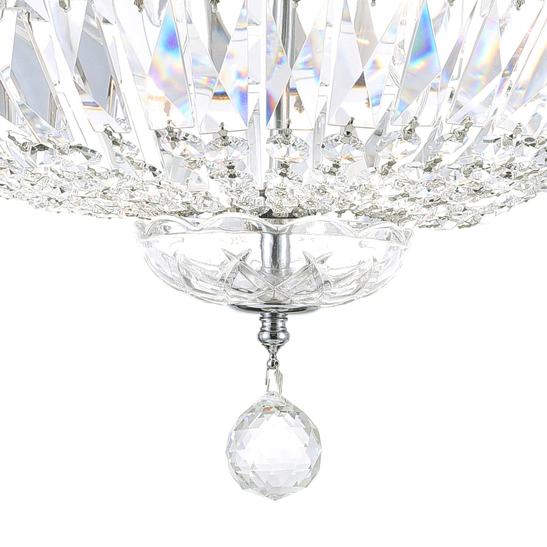 Stefania - Flush Mount with Crystals