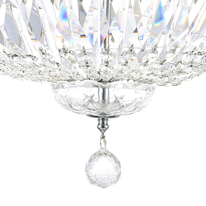 Stefania - Flush Mount with Crystals