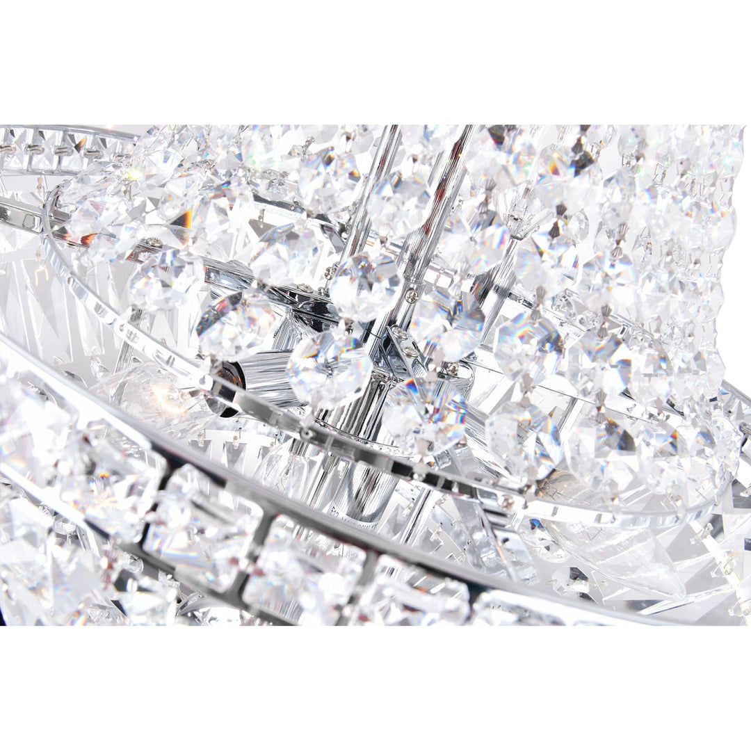 Stefania - Chandelier with Crystals