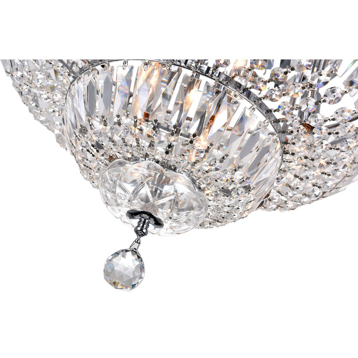Stefania - Flush Mount with Crystals