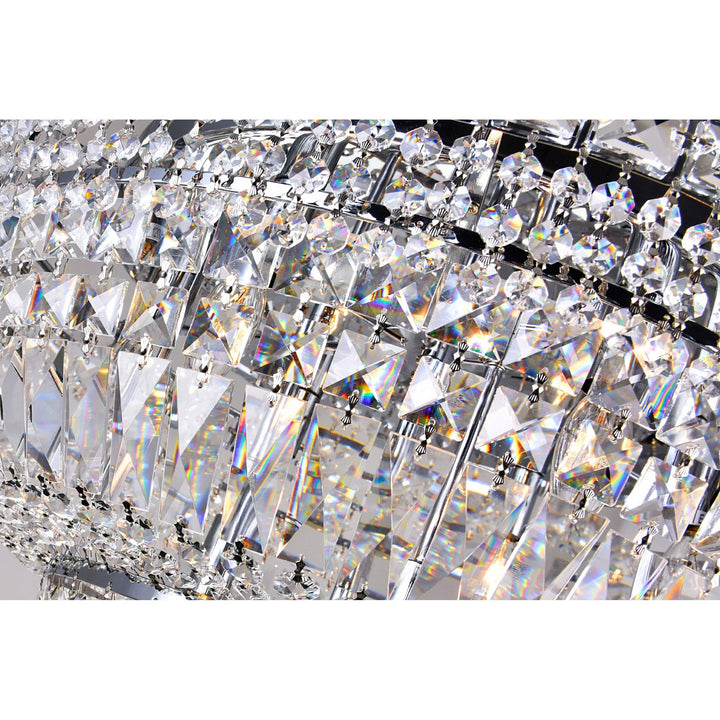 Stefania - Flush Mount with Crystals