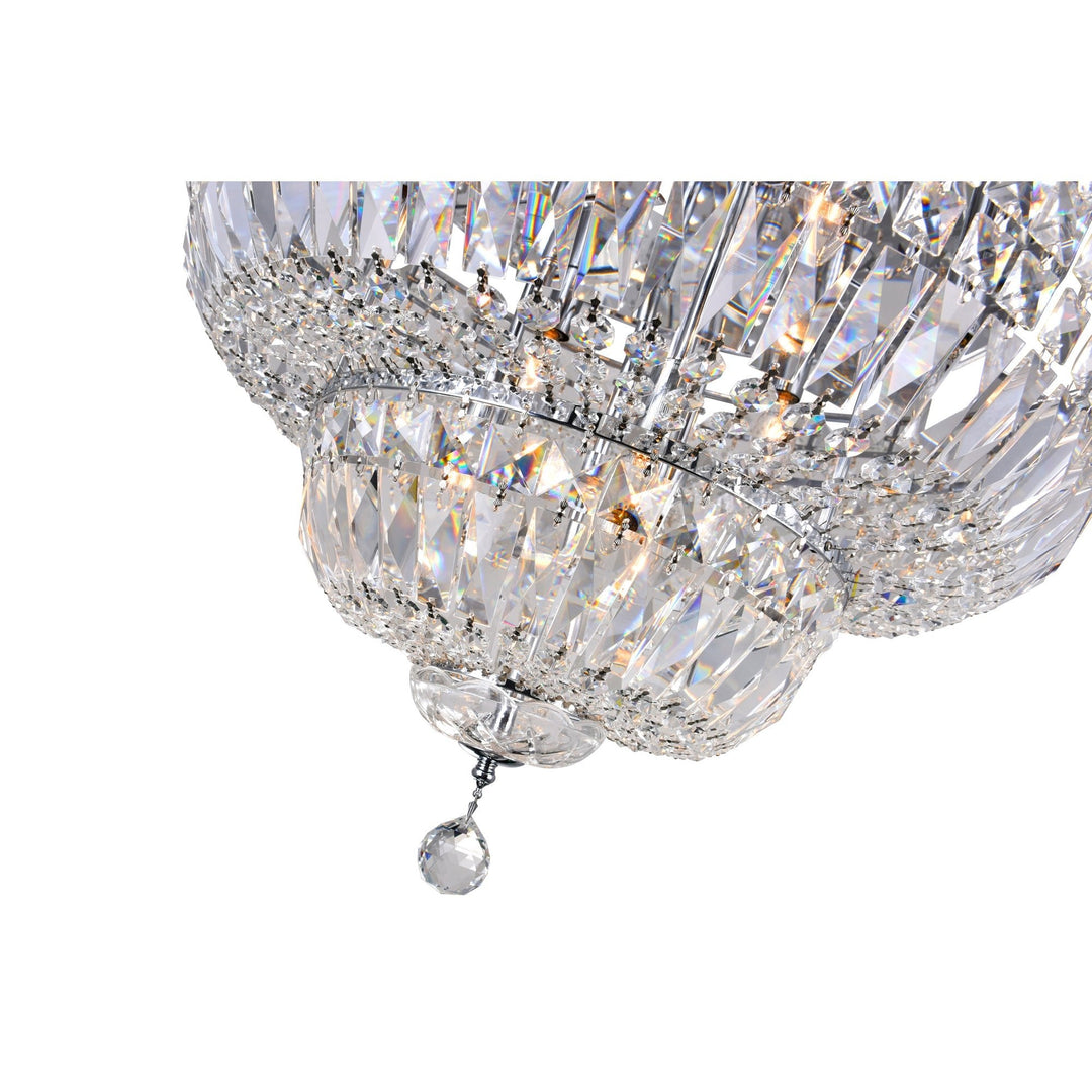 Stefania - Flush Mount with Crystals