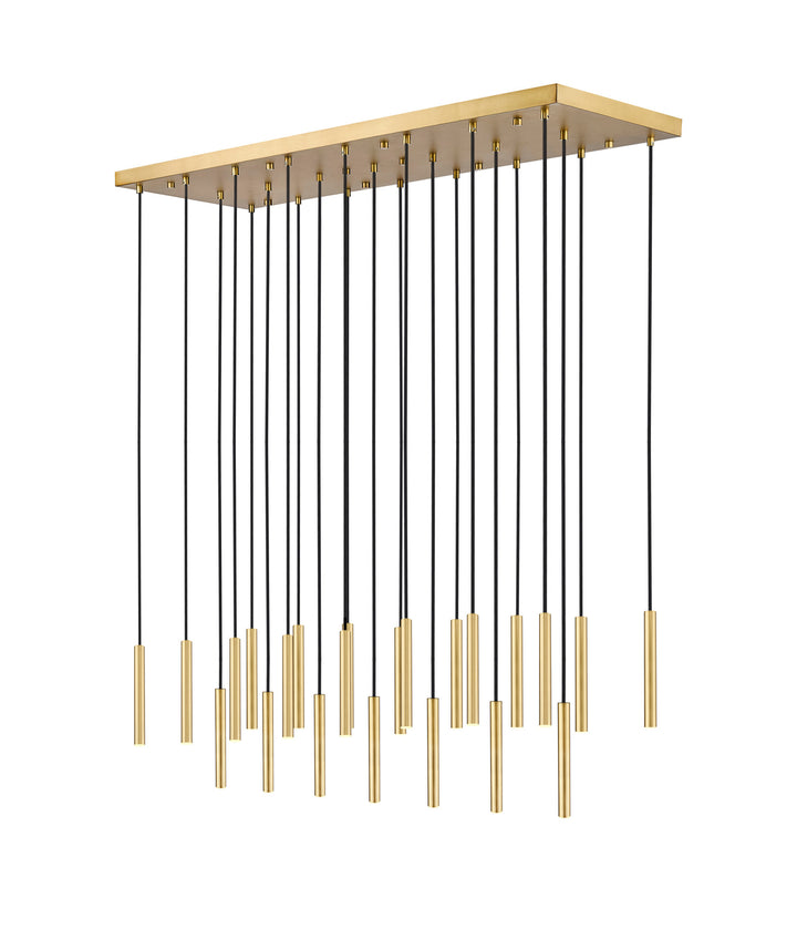 Forest - LED 23 Light Linear Chandelier (919MP12-23L-MGLD)