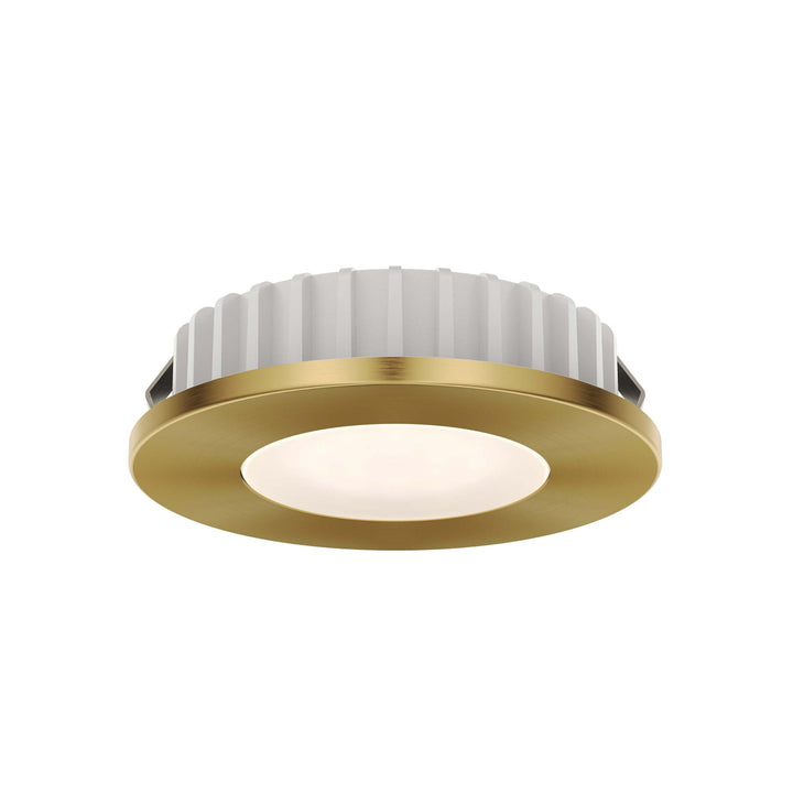 Push Puck - 24V Recessed Puck in Gold by Dals Lighting