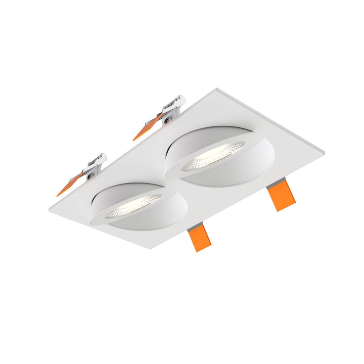 Pivot - LED Double Flat Gimbal Recessed
