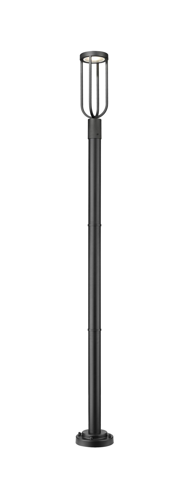 Leland - LED 1 Light Outdoor Post Light (5005PHM-5012P-BK)