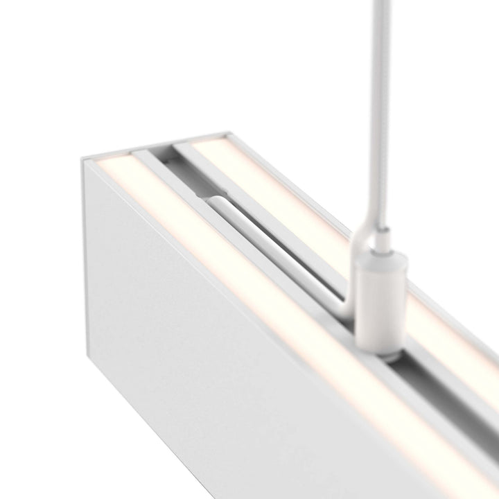 Boulevard - LED 48" Linear Pendant with Aircraft Cords