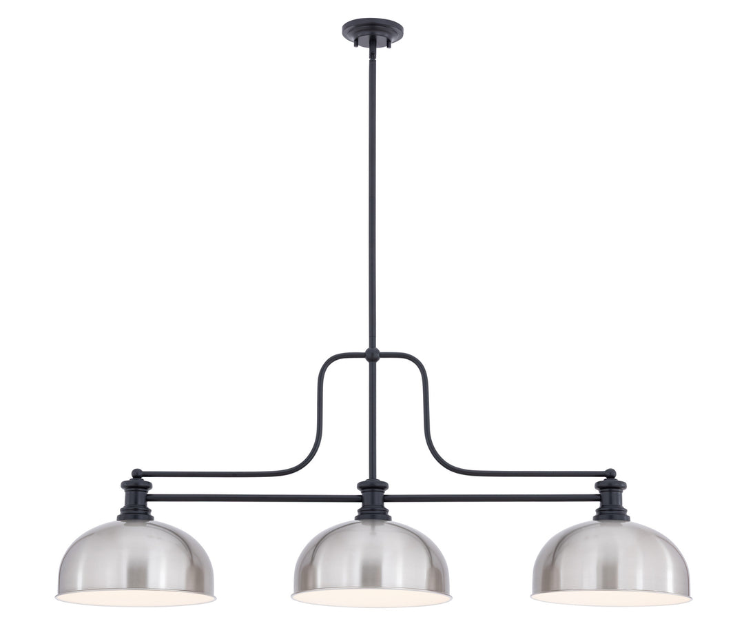 Melange - 3 Light Billiard Light (725-3MB-D13BN)