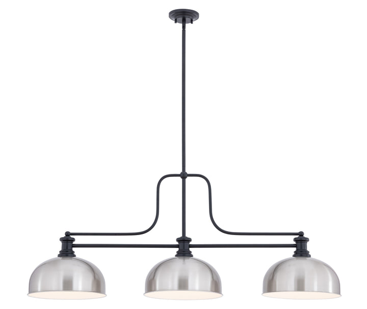 Melange - 3 Light Billiard Light (725-3MB-D13BN)