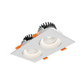 Revolve - LED 3.5" Duo Regressed Gimbal Downlight
