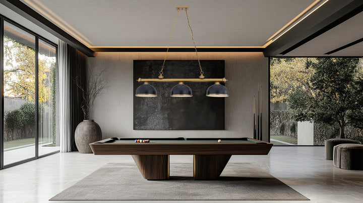 Cordon - 3 Light Billiard Light (2306-3HBR-D12MB+HBR)