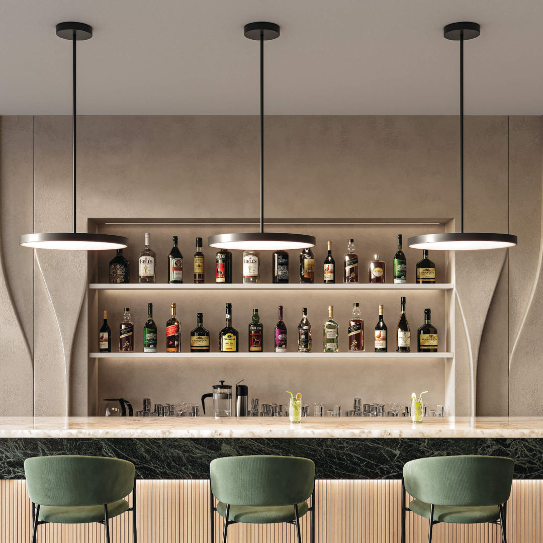 Fusion - LED 2-in-1 Pendant and Flush Mount