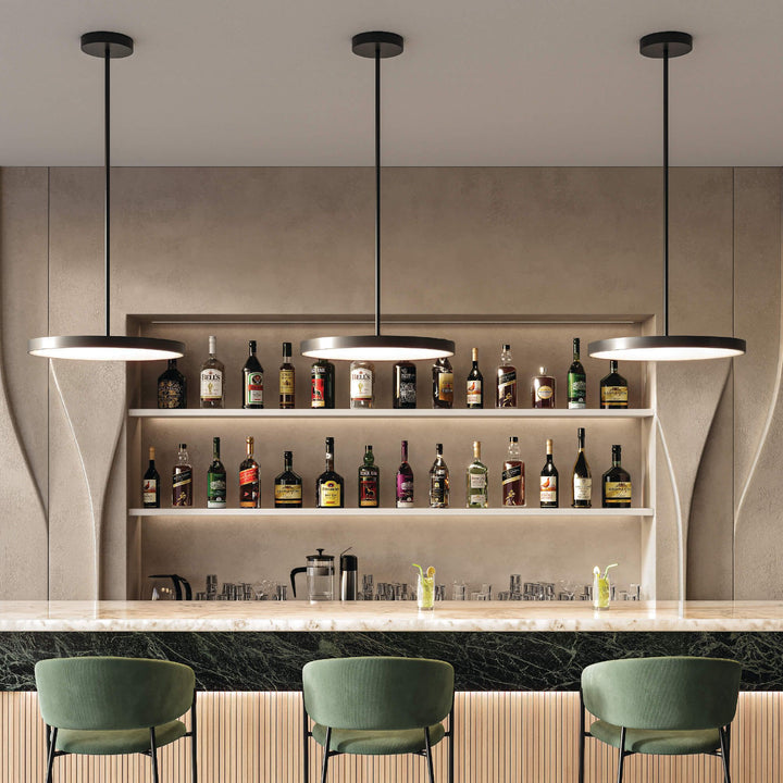 Fusion - LED 2-in-1 Pendant and Flush Mount