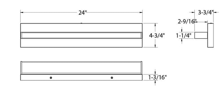 Ledge - LED Adjustable Linear Wall Light
