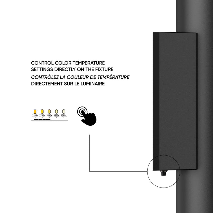 Aden - LED 12" Cylinder Wall Sconce