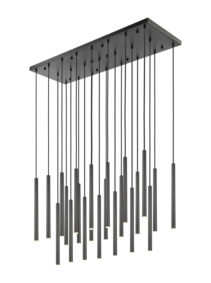 Forest - LED 23 Light Linear Chandelier (919MP24-23L-MB)