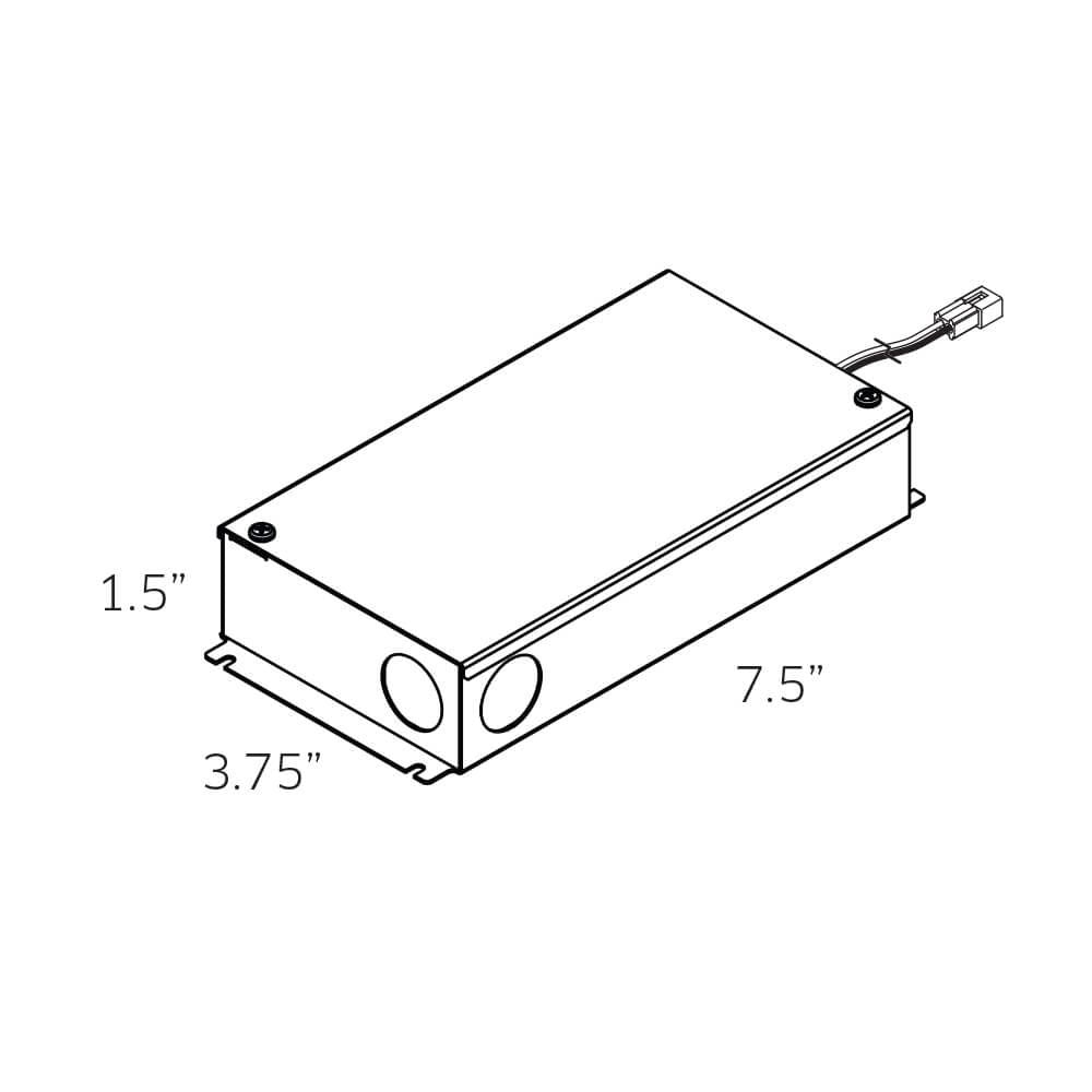 36W 12V Hardwire Driver
