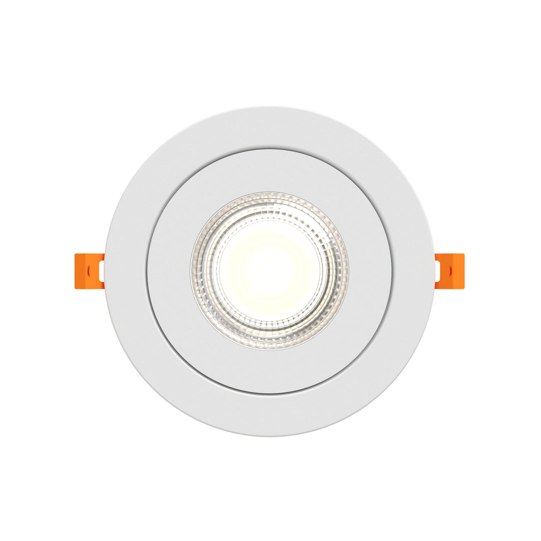 Pivot - LED 6" Flat Round Gimbal Recessed