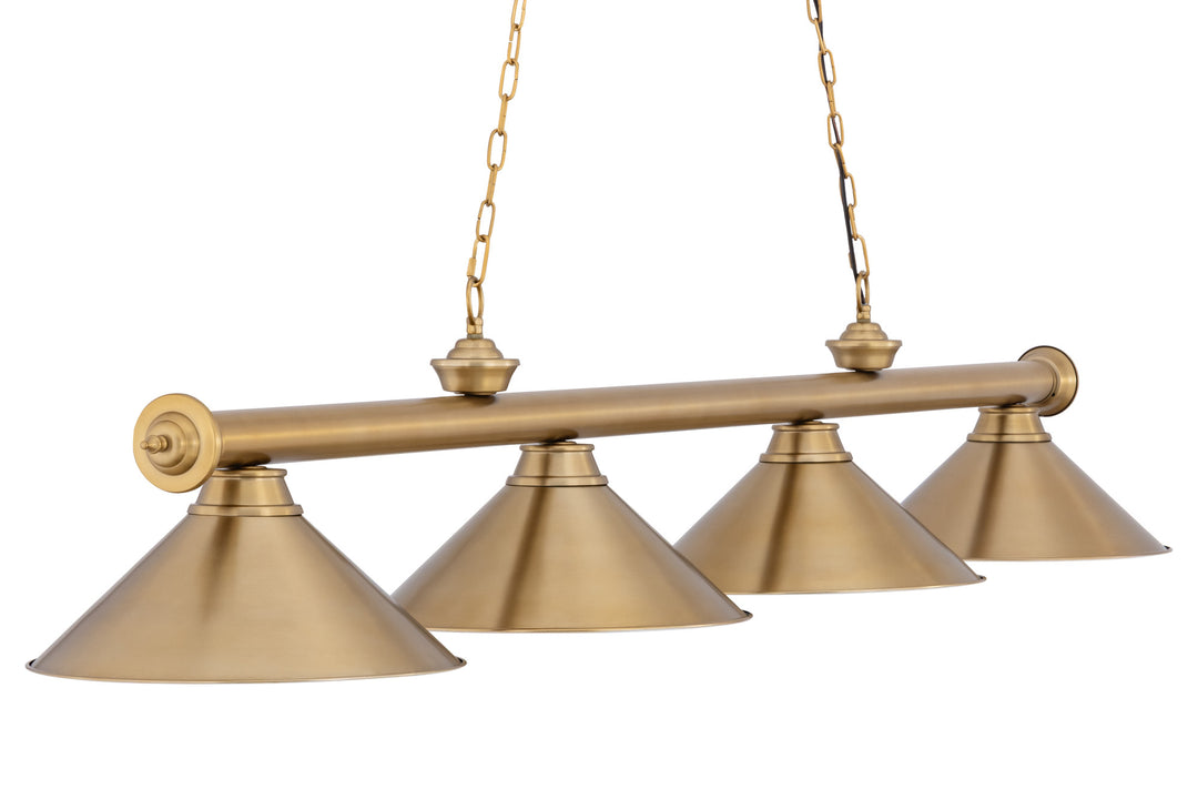 Cordon - 4 Light Billiard Light (2306-4HBR-HBR15)