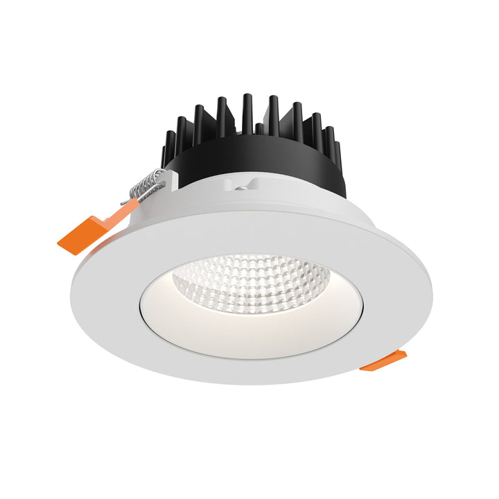 Revolve - LED 4" Round Regressed Gimbal Downlight (5CCT + Dim-to-Warm)