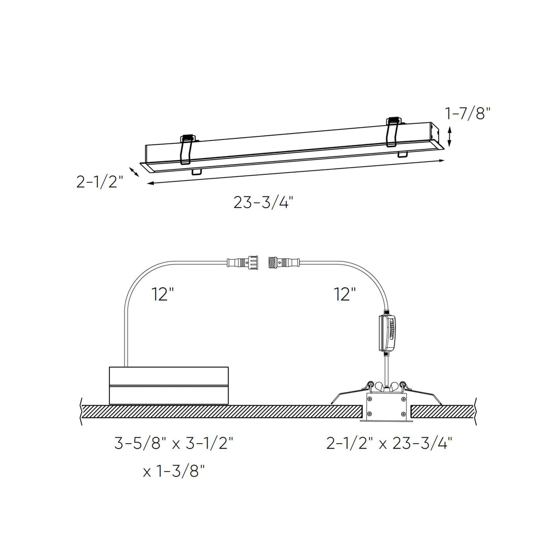 Boulevard Pro - LED Linear Smart Recessed Light