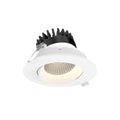 Revolve - LED Round Dim-To-Warm Regressed Gimbal Downlight