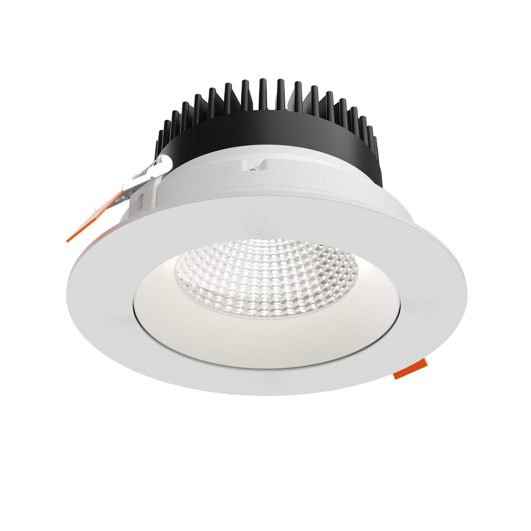 Revolve - LED 6" Round Regressed Gimbal Downlight (5CCT + Dim-to-Warm)