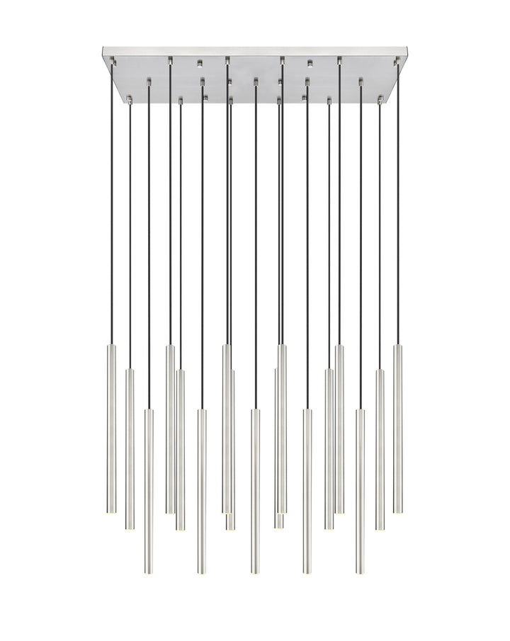 Forest - LED 17 Light Linear Chandelier (919MP24-17L-BN)