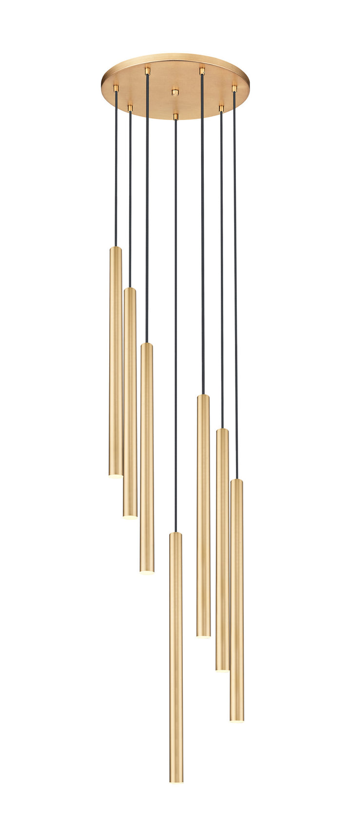 Forest - LED 7 Light Chandelier (919MP24-7R-MGLD)