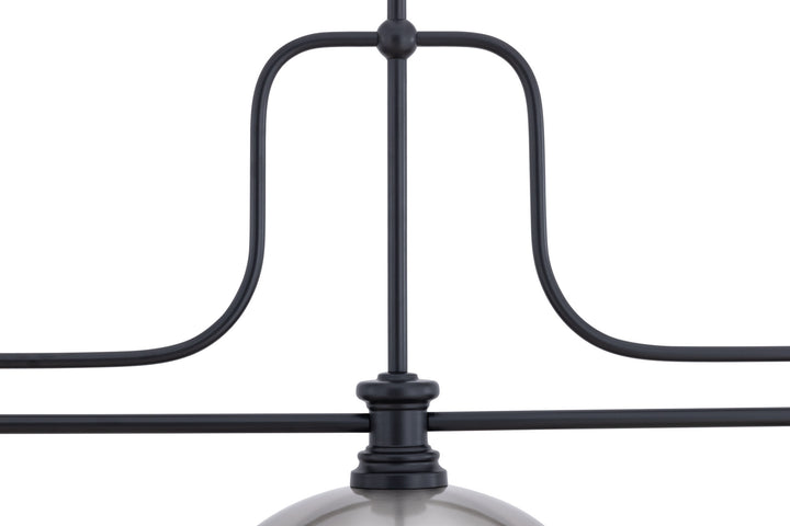 Melange - 3 Light Billiard Light (725-3MB-D13BN)
