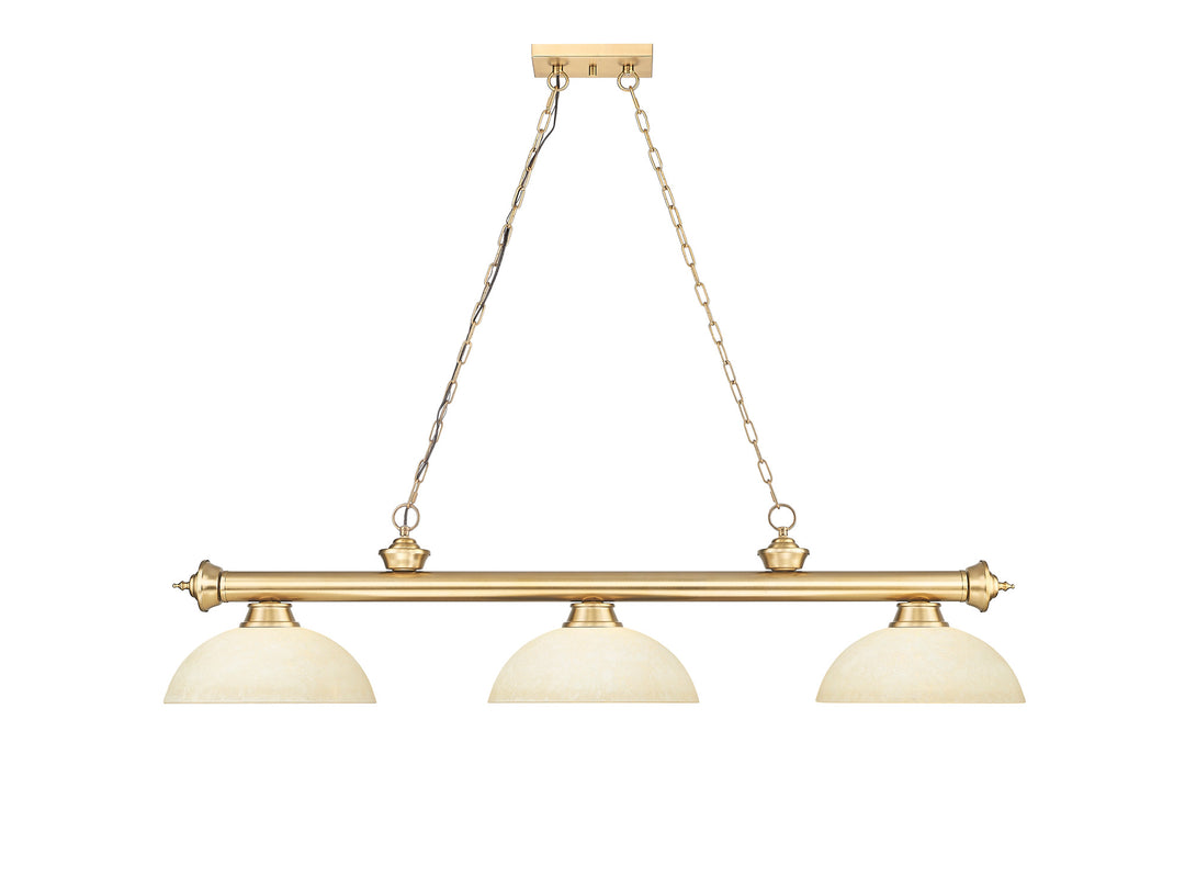 Cordon - 3 Light Billiard Light (2306-3HBR-DGM14)