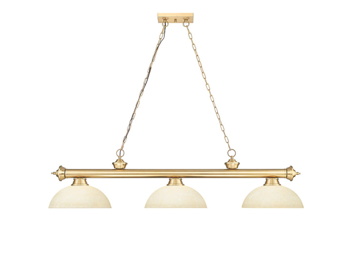 Cordon - 3 Light Billiard Light (2306-3HBR-DGM14)