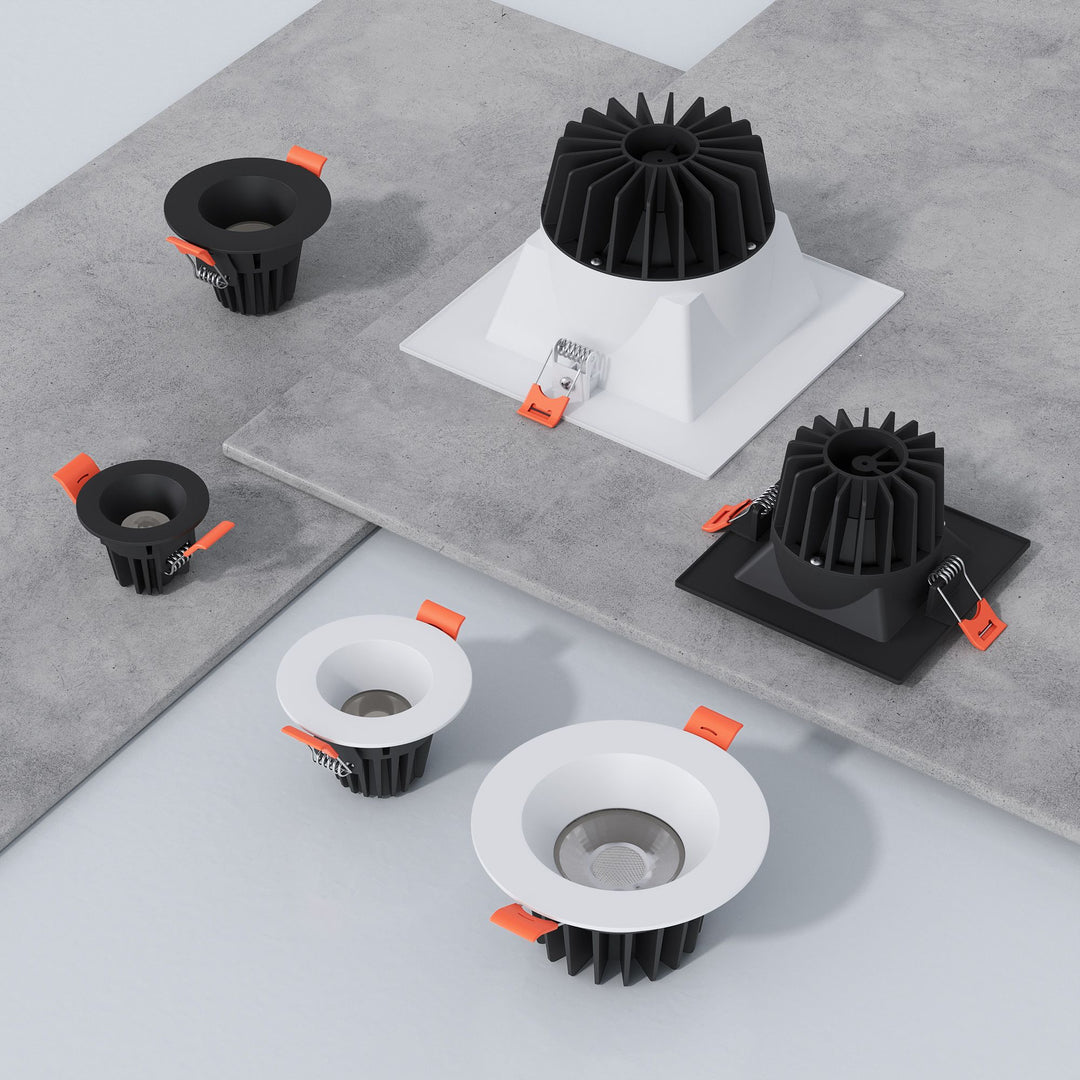 RGR - LED High-Powered Square Regressed Downlight