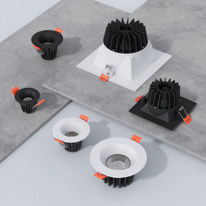 RGR - LED High-Powered Square Regressed Downlight