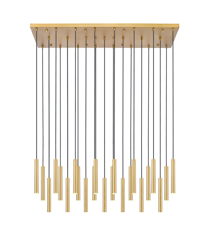 Forest - LED 23 Light Linear Chandelier (919MP12-23L-MGLD)